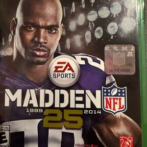 Madden NFL 25 Video Game - Green Case